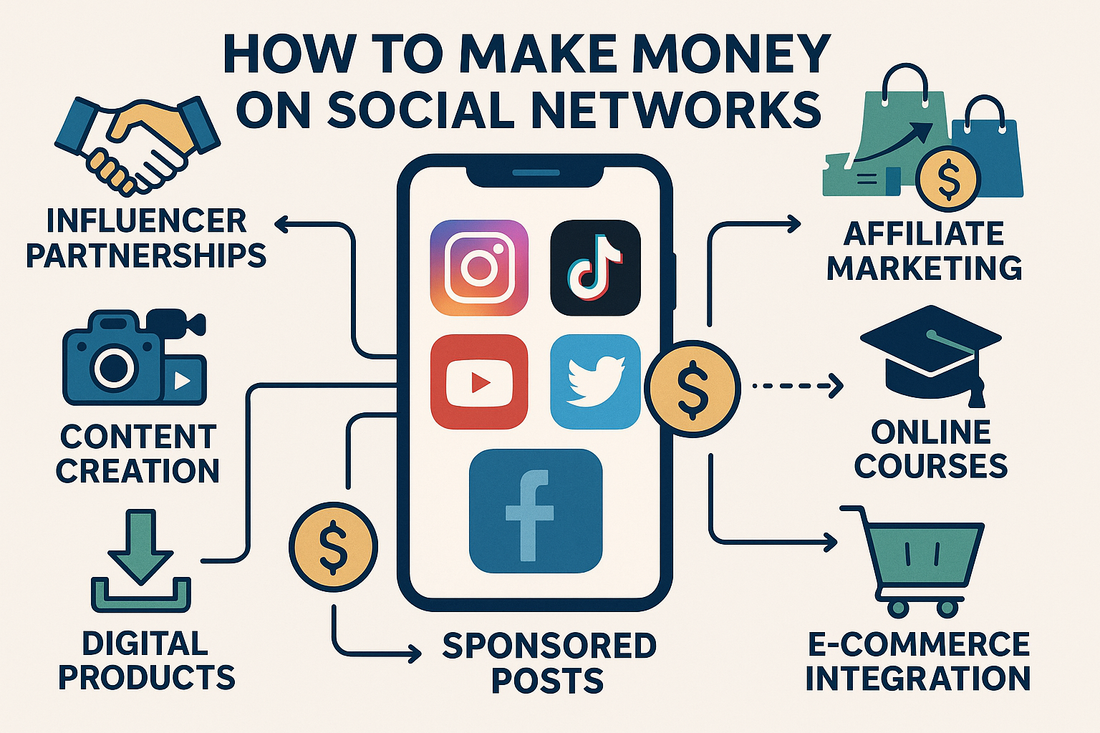 How to Make Money on Social Networks in 2025 – Complete Guide