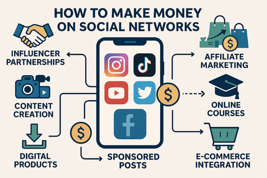 How to Make Money on Social Networks in 2025 – Complete Guide
